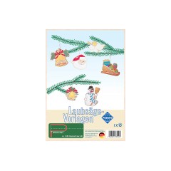 Pebaro Laubsagevorlage Baumschmuck III Шаблон листовки для елочных украшений III