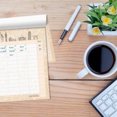 nikima Papeterie A5 Spielblock Stadt Land Fluss Reisespiel Reisespiele Papeterie A5 Pad город загородная игра путешествия по реке игры путешествия