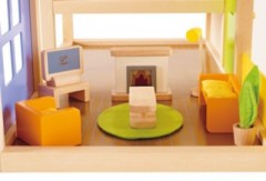 HAPE Vier-Jahreszeiten-Haus Zubehor Wohnzimmer Гостиная с аксессуарами для дома Four Seasons