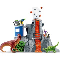 Schleich Schleich Dinosaurier 42564 Grosse Vulkan Expedition Schleich Dinosaurs 42564 Большая экспедиция на вулкан