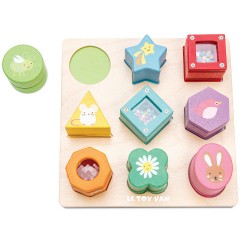 Le Toy Van Petilou sensorische Holz Formen PL089 Сенсорные деревянные формы Petilou PL089