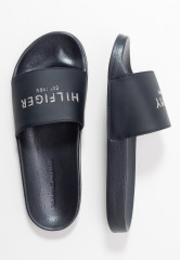 Tommy Hilfiger GLITTER POOL SLIDE Mules desert sky GLITTER POOL SLIDE Мюли небо пустыни