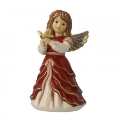 Goebel Goebel Bordeaux - Himmelsboten Bring mir Gluck - mit Swarovski Kristall h: 15 cm Goebel Bordeaux - небесные вестники Принесите мне удачу - с кристаллами Сваровски высота: 15 см