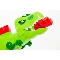 Molto Lustiger Dino mit 30 Bausteinen und Sound Забавный динозавр с 30 строительными блоками и звуком