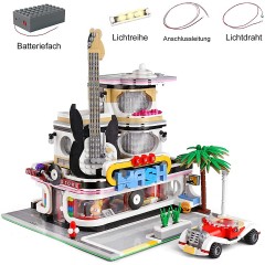 MOULD KING Klemmbausteineset Modular Building Комплект клеммных колодок Модульное здание