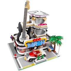 MOULD KING Klemmbausteineset Modular Building Комплект клеммных колодок Модульное здание