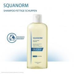 Ducray SQUANORM fettige Schuppen Shampoo SQUANORM шампунь против жирной перхоти