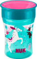 Nuk Магическая кружка для обучения Magic Cup Pferd Petrol, от 8 Месяцев	, 1 шт