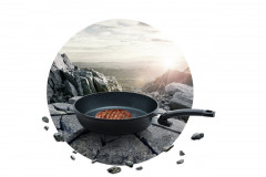 Fissler Fissler Pfanne Comfort 20cm ADAMANT schwarz Сковорода Фисслер Комфорт 20см АДАМАНТ