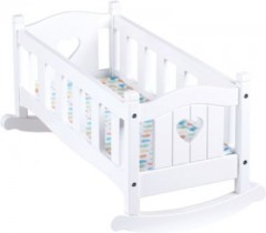 Melissa  Doug Wiege fur Puppen Holz Люлька для кукол из дерева