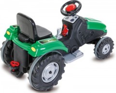 Jamara Ride-on Traktor Big Wheel 12V grun Мототягач Big Wheel 12V зеленый