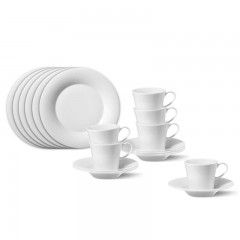 KPM Berlin KPM Berlin Weiss Fruhstucks-Set 18-tlg. KPM Berlin Weiss Набор для завтрака 18 предм.