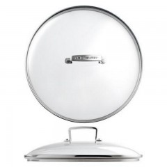 Le Creuset Le Creuset 'Zubehor Aluminium-Antihaft-Pfannen' Glasdeckel fur Aluminium-Antihaft Pfanne 28 cm Le Creuset "Аксессуары для алюминиевых сковород с антипригарным покрытием" Стеклянная крышка для алюминиевой сковороды с антипригарным покрытием 28 с