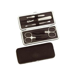 Hans Kniebes Manicure-Etui, Amalfi-Vollrindleder, 146 x 62 mm Маникюрный футляр, натуральная кожа Amalfi, 146 x 62 мм.