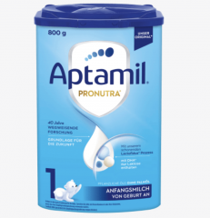 Aptamil Anfangsmilch 1 Pronutra von Geburt an 800 g Начальное молоко 1 Пронутра с рождения