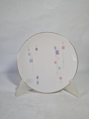 Чайное трио винтажное Schumann Arzberg Bavaria в пастельных тонах, фарфор, Германия, 1970-80гг.