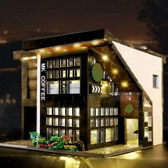 MOULD KING Klemmbausteineset Modular Building Комплект клеммных колодок Модульное здание