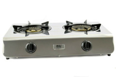 NJ The right choice NJ The right choice Gaskocher NJ-60SD, Edelstahl Camping Gaskocher 2 flammig 7,7KW mit Zundsicherung Газовая плита NJ Правильный выбор NJ-60SD, походная газовая плита из нержавеющей стали, 2 пламени, 7,7 кВт, с предохранителем зажиган