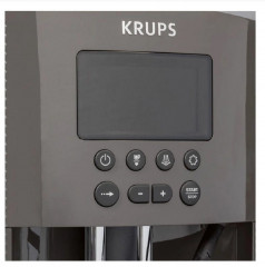 Krups Krups Kaffeevollautomat Kaffeevollautomat EA815B Bruhgruppe aus Metall, Grau Полностью автоматическая кофемашина Krups EA815B, группа для заваривания кофе, металл, серый