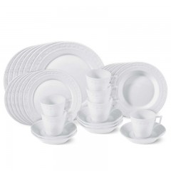 KPM Berlin KPM Kurland Weiss Dinner-Set 30-tlg. КПМ Курланд Вайс Сервиз столовый 30 предм.