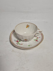 Набор для чая винтажный: чайники Schrinding Bavaria / Коллекция "Hannelore" и чайная пара Parrier Fils Paris, фарфор, Германия, 1970-80гг.