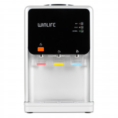 WINLIFE WINLIFE Heisswasserspender Wasserspender Set Mini+Gross fur heisse  kalte Getranke 5 bis 20 Liter, Elektrischer Getrankespender Wasserspendergerat mit Kindersicherung  Диспенсер для горячей воды WINLIFE, набор диспенсеров для воды мини + большой д